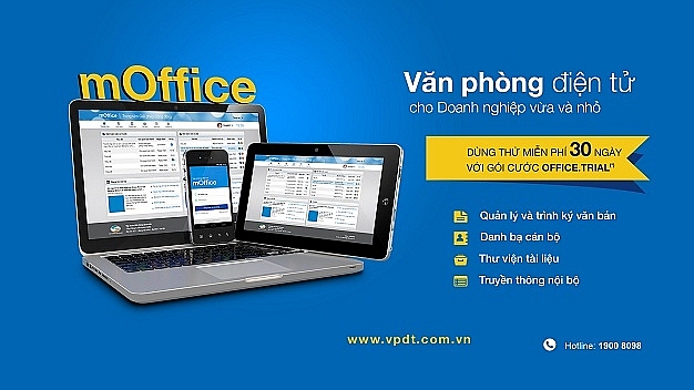 Hệ thống quản lý văn bản và hồ sơ công việc (Viettel mOffice) đang được triển khai tại Văn phòng Chính phủ