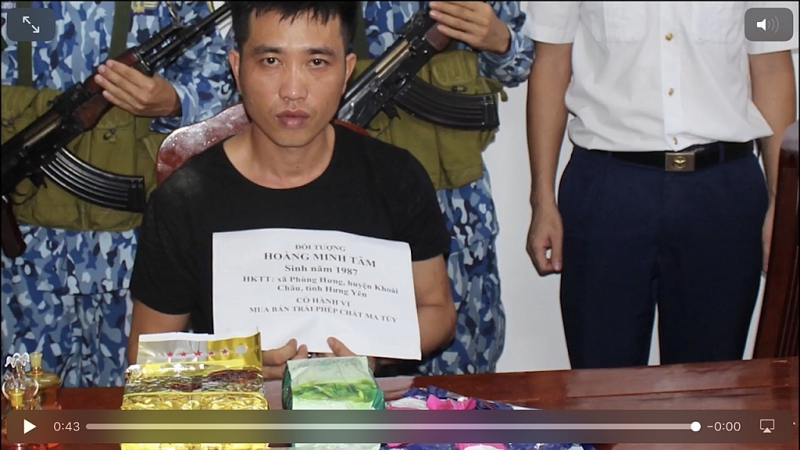 Cảnh sát biển triệt phá thành công chuyên án, thu giữ số lượng lớn ma túy tại Nghệ An