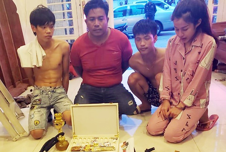 Nhóm người Việt buôn ma túy xuyên biên giới bị bắt ở Campuchia