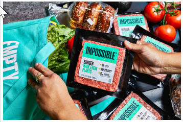 Bánh mì kẹp thịt “Impossible Burger” của tập đoàn Impossible Foods