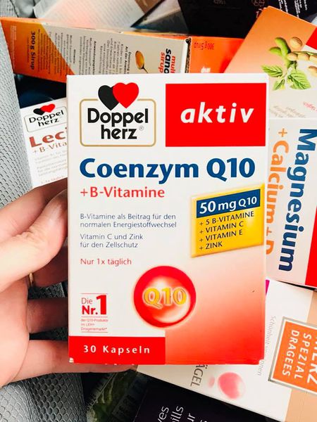 Thực phẩm bảo vệ sức khỏe: Coenzym Q10