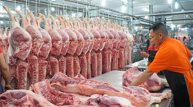 Giải quyết thủ tục hải quan thuận lợi mặt hàng thịt lợn nhập khẩu