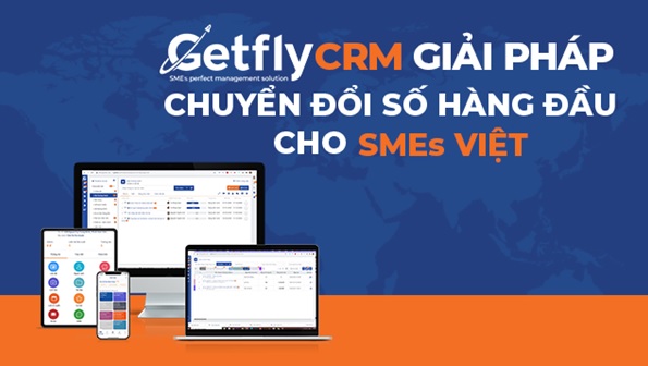 Getfly CRM tự hào cung cấp giải pháp Chuyển đổi số cho hàng ngàn SMEs Việt