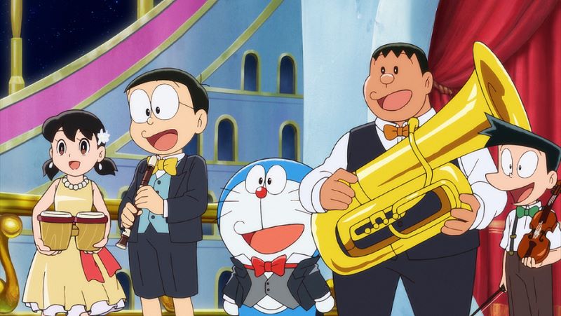 Hình ảnh trong phim Doraemon: Nobita và bản giao hưởng địa cầu