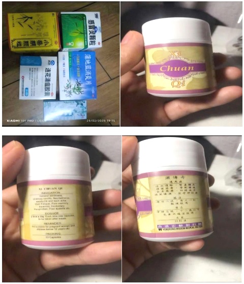 Sản phẩm “Xi Chuan Qi” do Hongkong Wisdom Medical Factory sản xuất, nghi ngờ kém chất lượng, giả mạo.