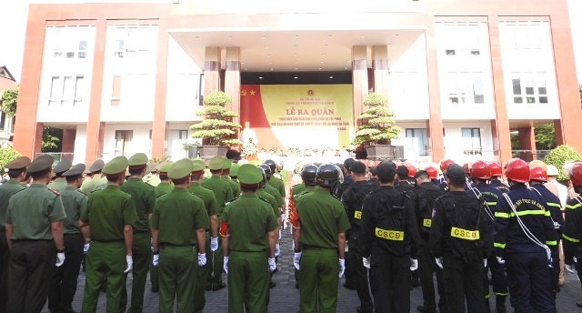 Công an TP.Đà Nẵng ra quân thực hiện tháng Cao điểm tấn công, trấn áp tội phạm