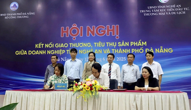 Thúc đẩy tiêu thụ sản phẩm OCOP Nghệ An tại Đà Nẵng: Mở rộng kết nối, lan tỏa giá trị địa phương