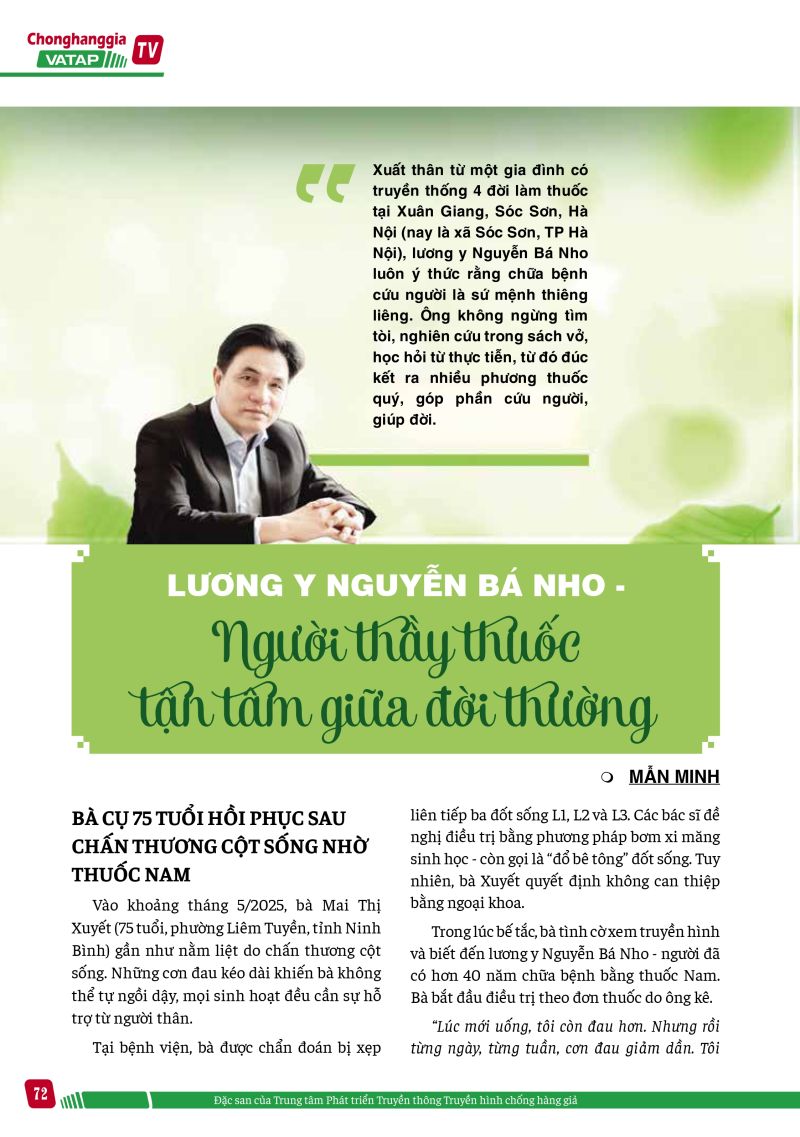 Người thầy thuốc tận tâm giữa đời thường