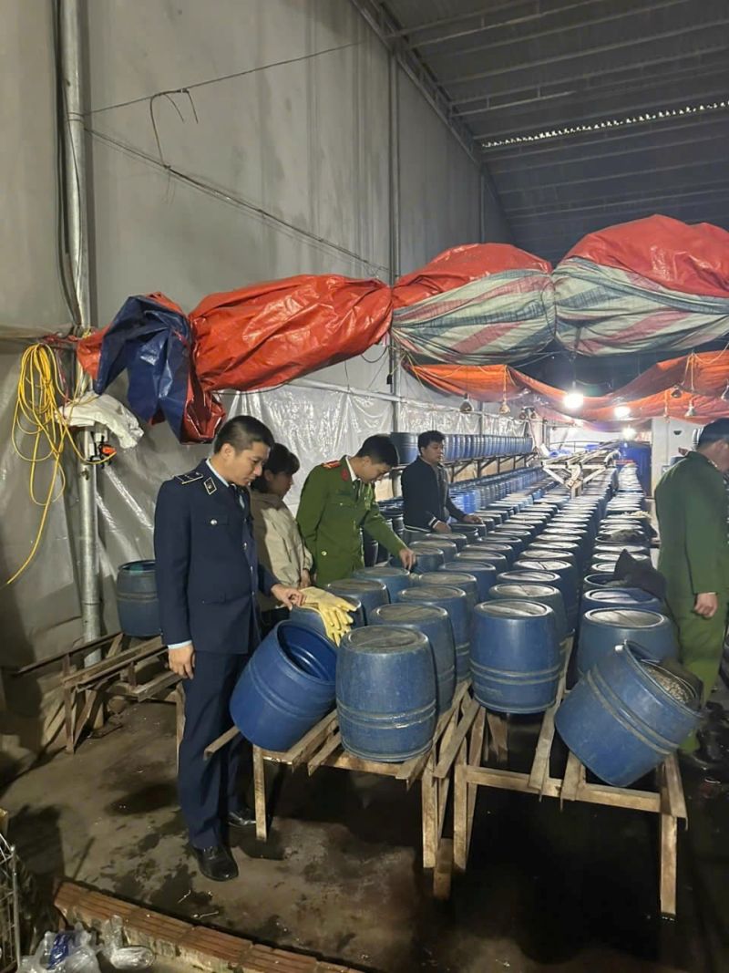 Hải Phòng: Kiểm tra, phát hiện cơ sở sản xuất có chứa hóa chất không thuộc danh mục được phép sử dụng trong sản xuất thực phẩm